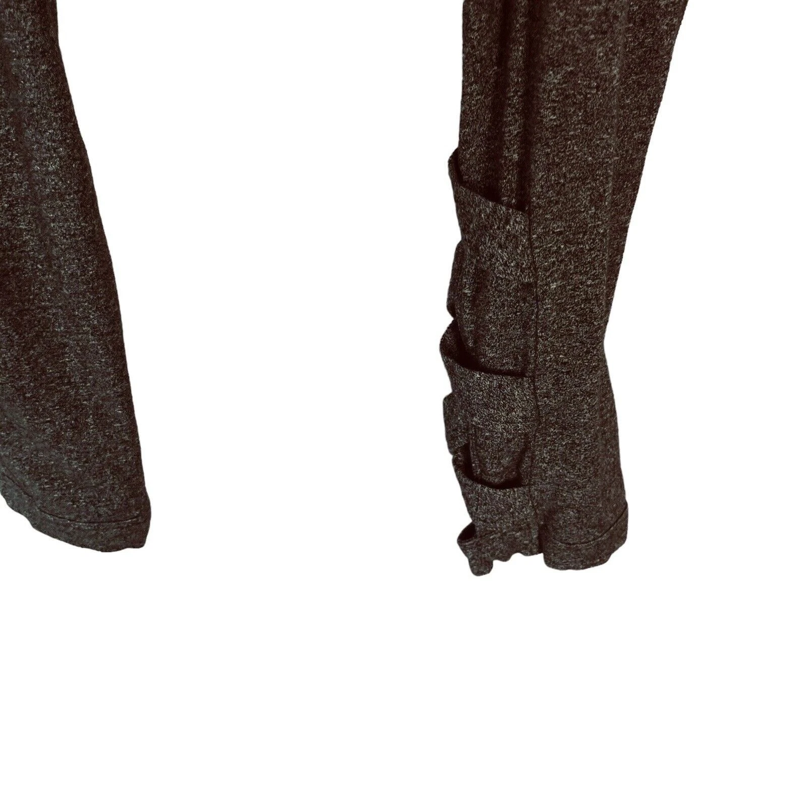 victoria-secret-vs yoga black gray cutouts leggings