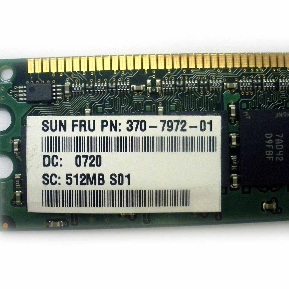 Sun 370-7972 Memory 512MB PC2700 DDR-333MHz - Image 2 of 2