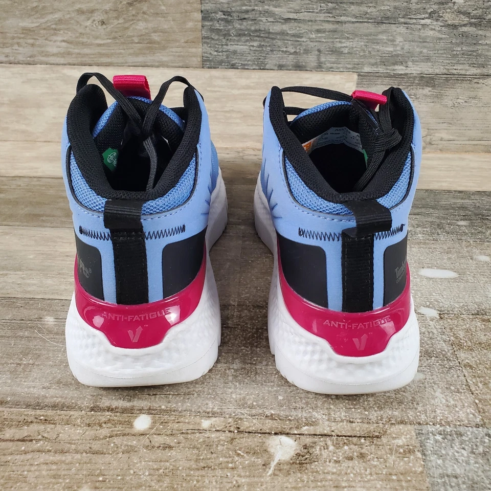 Timberland PRO Setra Mujer Zapatos de Trabajo Talla 7 Azul Blanco Punta Media Compuesta Tenis Foto 4 de 4