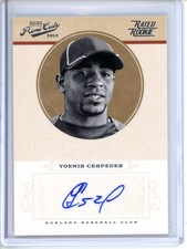Yoenis Cespedes Cards and Autographed Memorabilia Guide 35