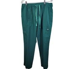 Figs Technical Collection Men's Green Cargo Scrub Pants Size XL 11726-1255