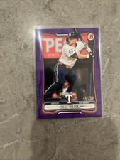 Corey Seager 2026 Bowman Purple Parallel #11 Texas Rangers /250
