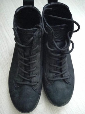 Women Ecco Boots Black 39.5