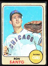 Ron Santo - The Cardboard Career of a Hall of Famer 3