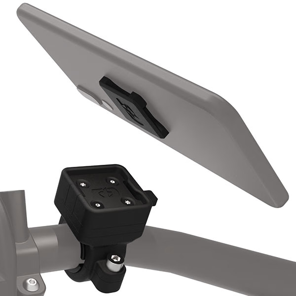 Oxford Cliqr Handlebar Clamp 22.1mm Motorcycle Motorbike