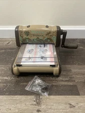 Sizzix Vintaj Big Kick Die Cut Embossing Machine Jewelry Scrapbook Crafting