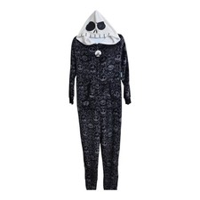 Disney Nightmare Before Christmas Footed Pajamas Jack XL 16-18 One Piece