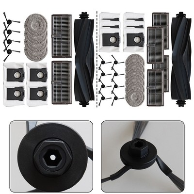 Main Side Brushes Filters and Mop Cloths for MOVA P10 Pro For Ultra Cleaner Kit