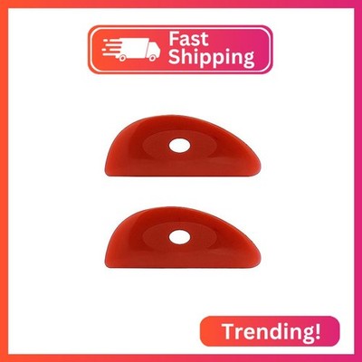 Creative Hobbies Red Soft Silicone Pottery - Pack of 2 | Ultra-Soft Ceramic Scul