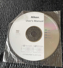 New Nikon Genuine CD CoolPix L22 L21 CT0D03 User's Guide Instructions Manual