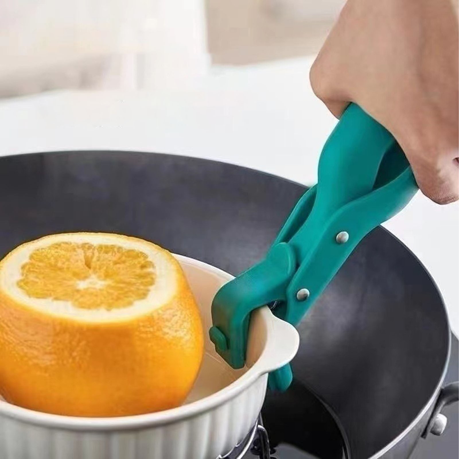 Hot Plate Gripper Anti Scald Bowl Clip Convenient Safe Cooking For Home Chef Pla