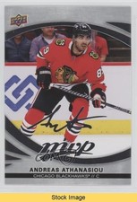 2023-24 Upper Deck MVP Silver Script Andreas Athanasiou #153 READ 0u20