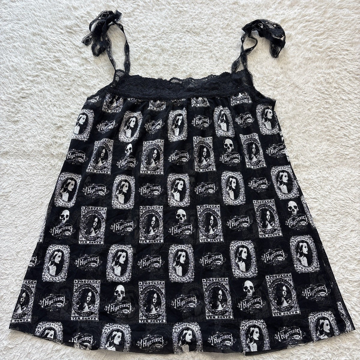 Vintage Hysteric Glamour Mesh Cami Top Power Net Hysteric Girl