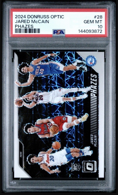 2024 Panini Donruss Optic - Phazes Jared McCain #28 Case Hit SSP PSA 10