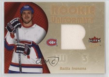 2005-06 Fleer Ultra Rookie Uniformity Raitis Ivanans #RU-RI 1i1m
