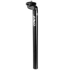 Kalloy Uno 602 Seatpost   27.2mm Diameter 350mm Length Aluminum Alloy Black