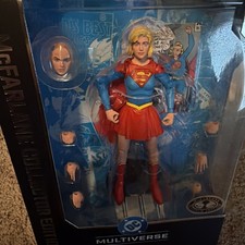 Mcfarlane Toys DC Collector Edition Supergirl PLATINUM EDITION Action Figure