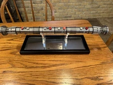 Star Wars Master Replicas Darth Maul Lightsaber 2133/3000 1:1 W/ COA