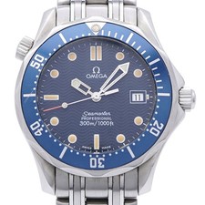 Montre homme OMEGA Seamaster 300m 2561,80 quartz acier inoxydable marine d'oc...