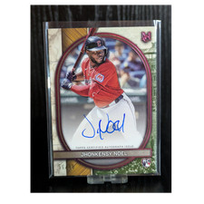 2025 Topps Museum Collection - Jhonkensy Noel Gold RC Auto #AA-JN /99 Guardians