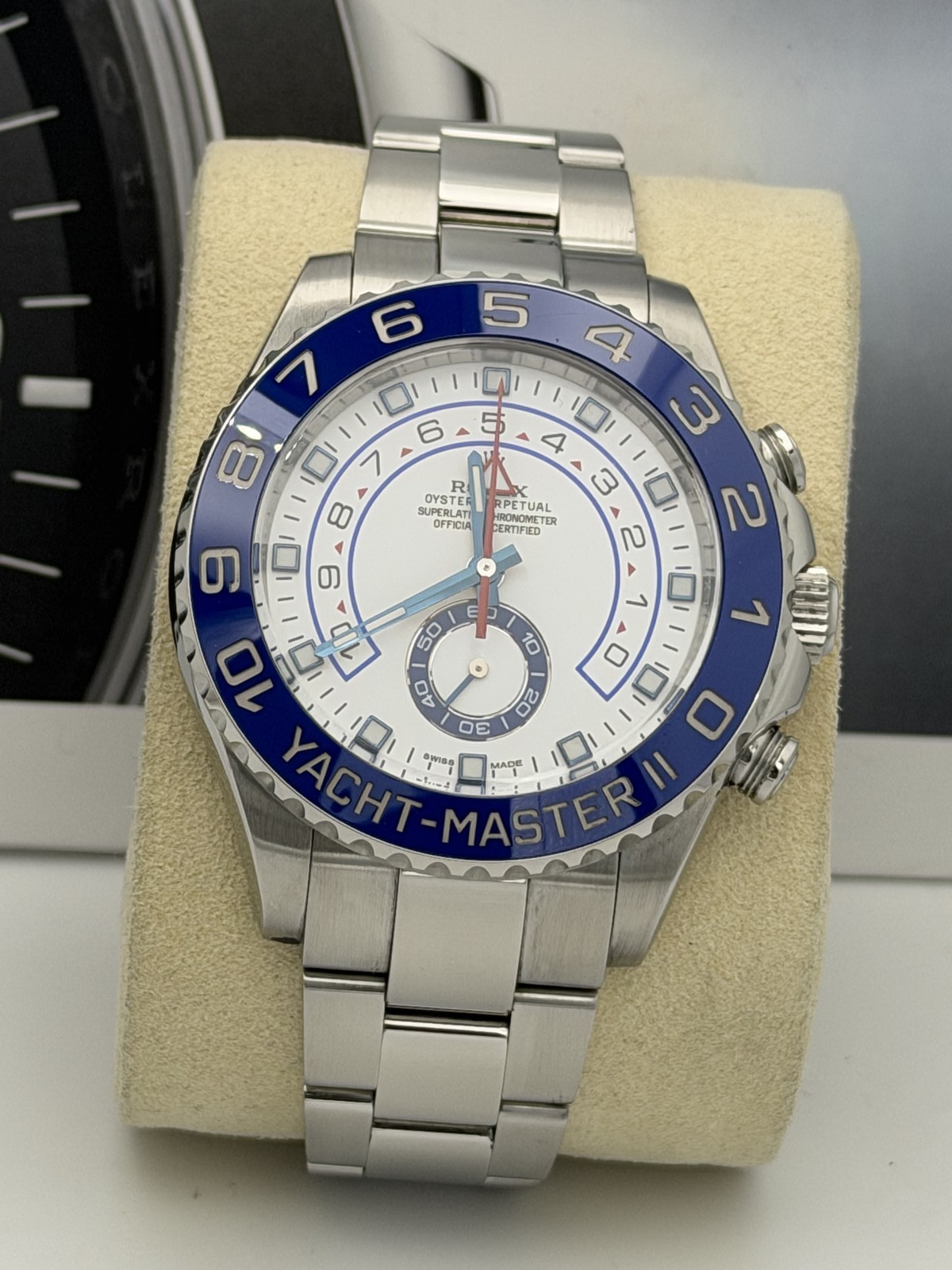 Rolex Yachtmaster 2 116680 44mm, white dial, oyster bracelet, 2017
