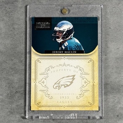 2011 Playoff National Treasures 7/99 Jeremy Maclin #113 SP Philadelphia Eagles