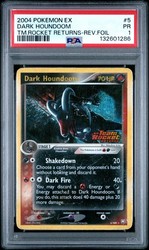 Dark Houndoom 5/109 EX Team Rocket Returns Reverse Holo