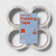 4pk Heavy Duty Packing Tape