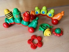 Lego Duplo Primo~Raupe Nimmersatt~3 Rasselsteine~Rassel -Babys erstes Spielzeug