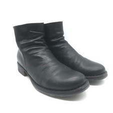 Stivaletti Fiorentini + Baker Elina Eternity con zip posteriore in pelle nera taglia 38/9