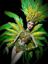 Brasil Carnival Outfit Full Set, Custom Handmade, Fits Barbie FR Poppy Parker