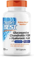 Doctor's Best Glucosamine Chondroitin MSM + Hyaluronic Acid 150 caps