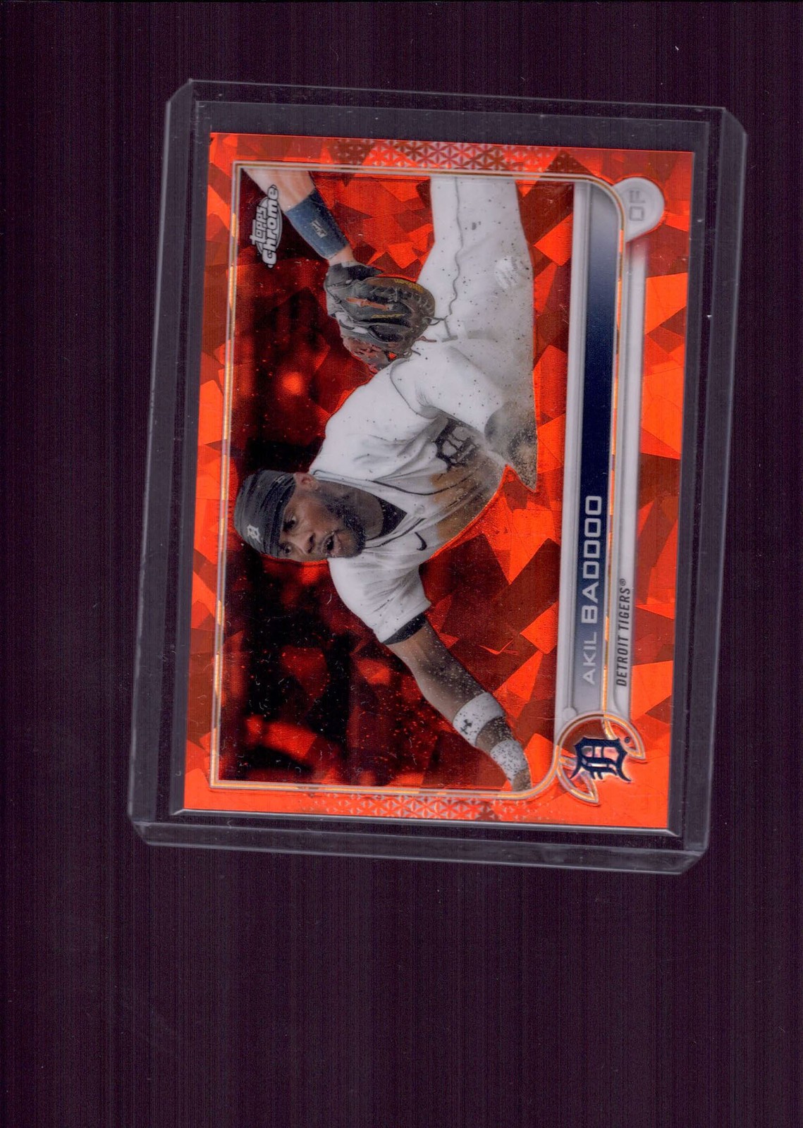 2022 Topps Chrome Sapphire Edition #402 Akil Baddoo Orange #/25