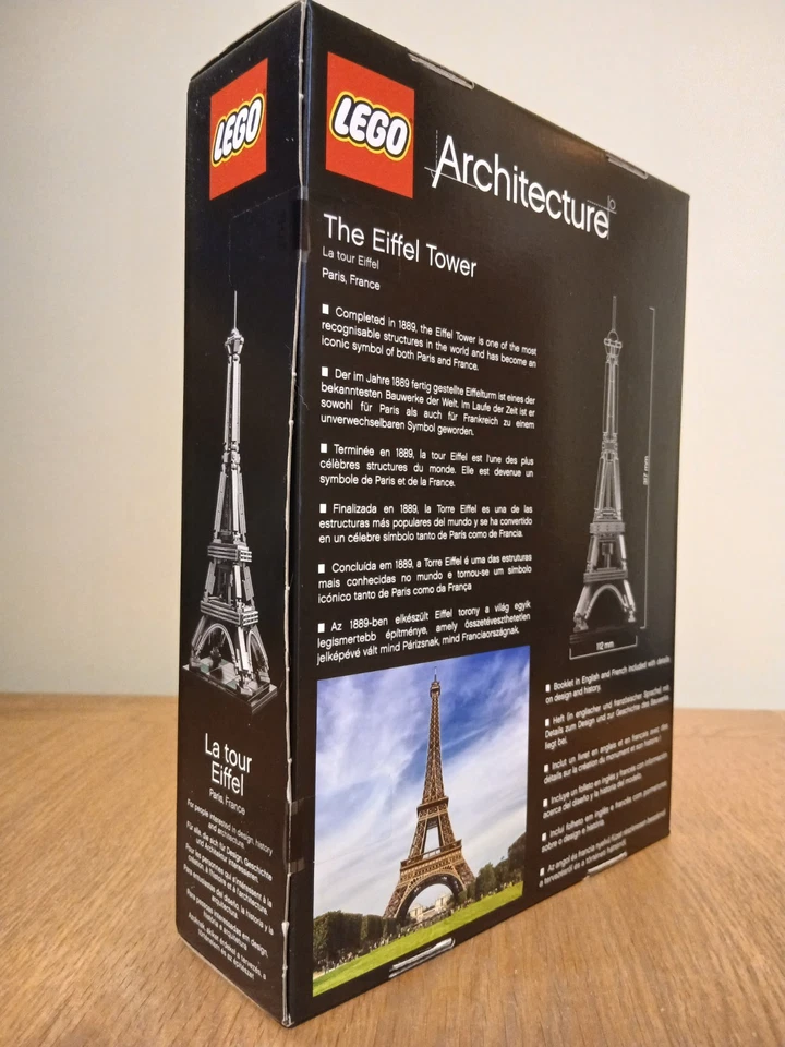 LEGO 21019 ARCHITECTURE: Eiffel Tower BNIB - Image 4 of 4
