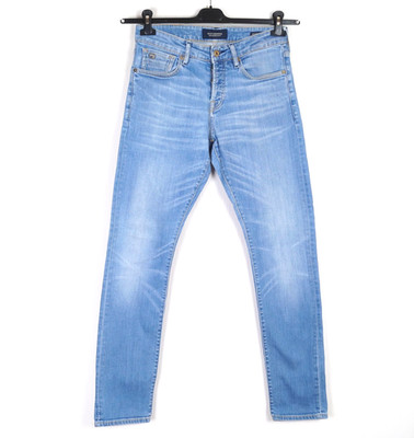 SCOTCH & SODA RALSTON Herren Jeans Größe W29 L32 Slim Fit Tapered Blau Stretch