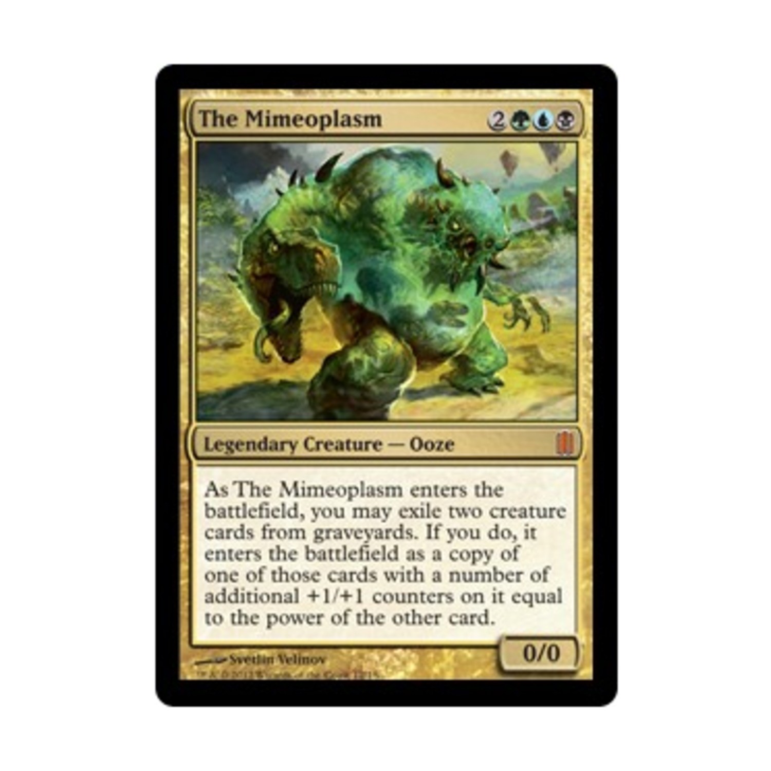 WotC MtG Commander's Arsenal The Mimeoplasm (MR) (Foil) NM