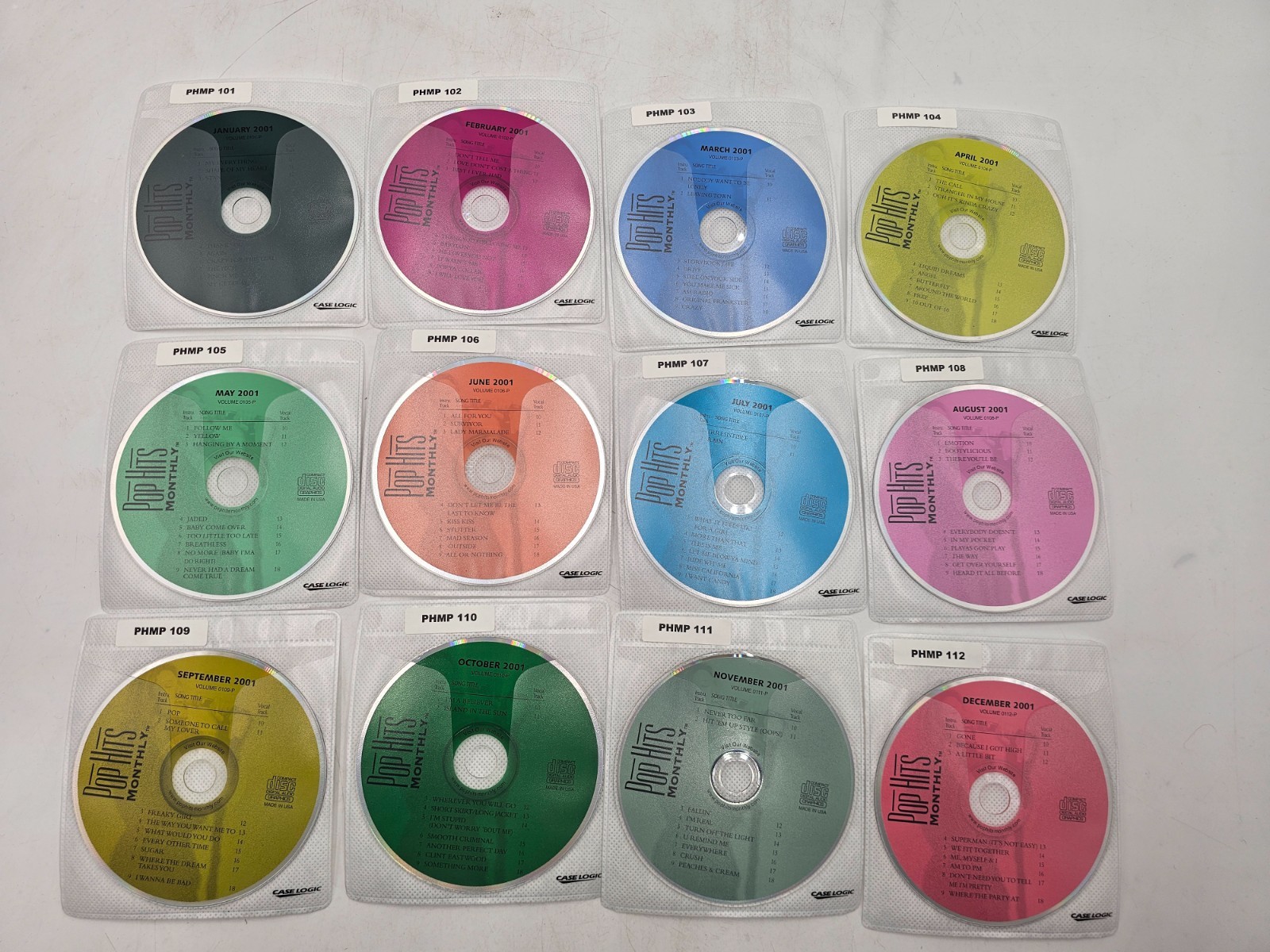 (66) Pop Hits Monthly CDG Karaoke 2000 2001 2002 Pop Hits & Nashville Edition