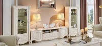Vitrine Schrank Vitrinen Wohnzimmer Schau SchräNke Design Barock Rokoko Echtholz