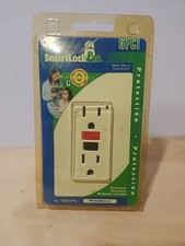 Leviton Smart Lock Pro GFCI Duplex Outlet 7599-RPW, Screwless, Wall Plate White