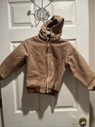 Carhartt Youth Full Zip Hooded Workwear Jacket Size Small
