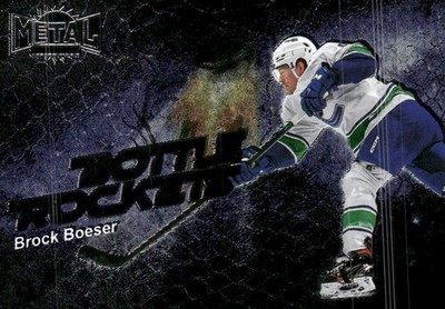 2022-23 SkyBox Metal Universe #BR-10 Brock Boeser Bottle Rockets