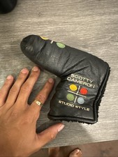 Vintage Scotty Cameron Studio Style Putter Headcover Titleist Blade Newport OEM