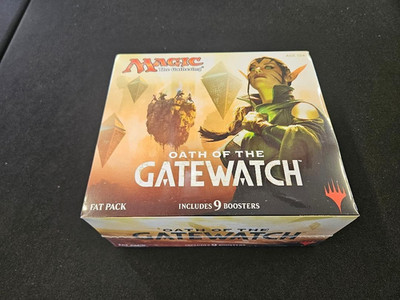Magic the Gathering Oath of the Gatewatch Fat Pack Sealed English 2016 FREEShip