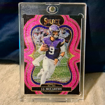 2025 Panini Select Prizm Suite Level /75 J.J. McCarthy Vikings #363