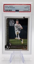 2025 Topps Series 1 - Jacob Wilson #314 ( RC) PSA 10