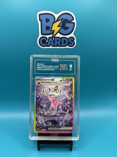 Espeon ex graded TAG 9 for sale on eBay