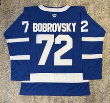 Sergei Bobrovsky Toronto Maple Leafs Home Jersey Size 52 Men s Replica