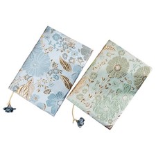 A5 Book Cover Sleeve Soft Cloth Journal Protector for Novels Planner Book