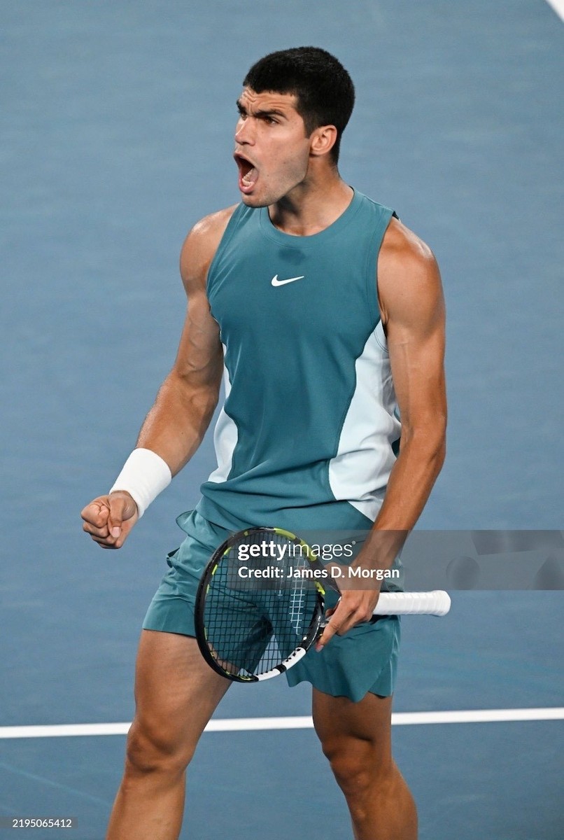 Nike Carlos Alcaraz 2025 Australian Open Sleeveless Tennis Shirt