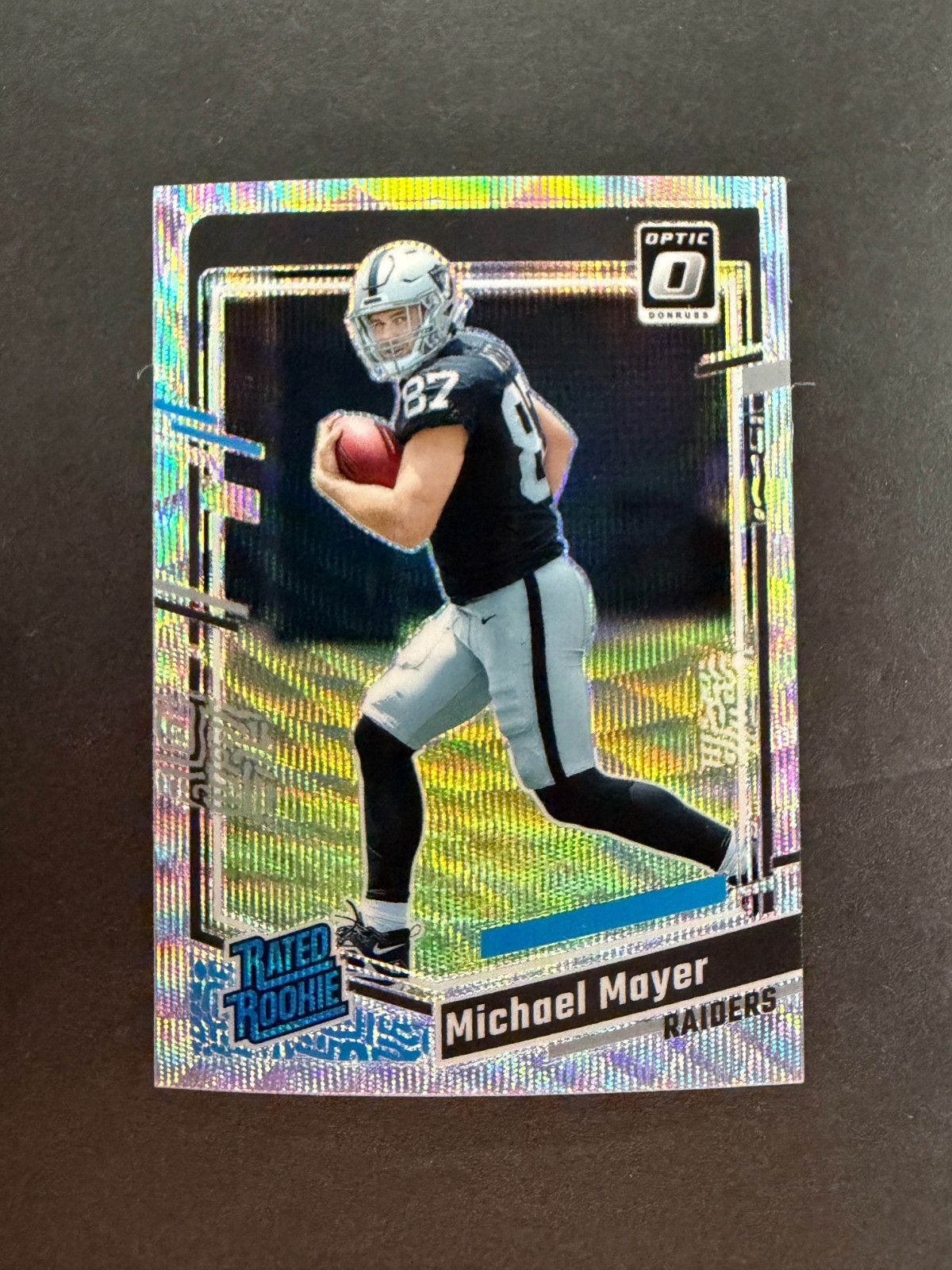 Michael Mayer 2023 Panini Donruss Optic Wave /300 #260 Rated Rookie